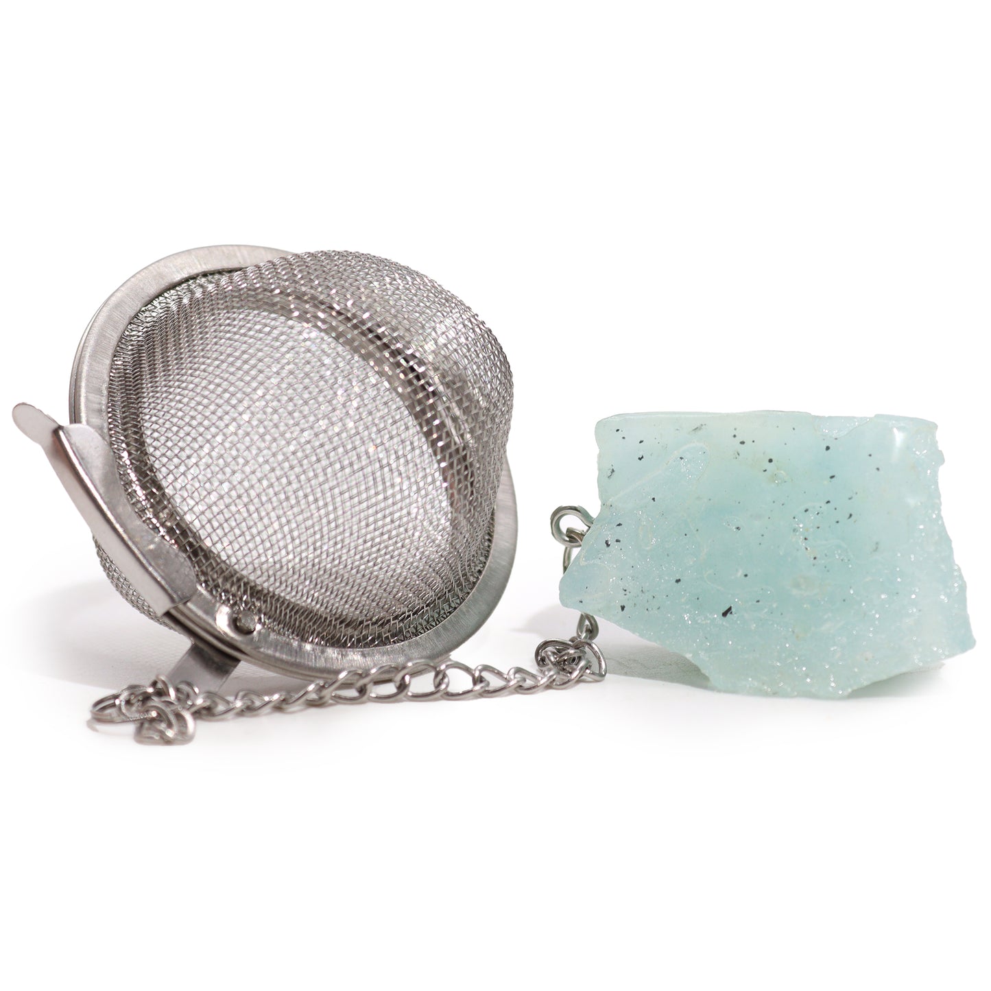 Raw Crystal Gemstone Tea Strainer