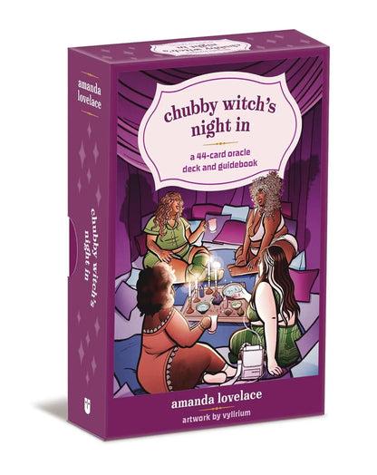 Chubby Witch's Night In: A 44-Card Oracle Deck and Guidebook - Oneness emporium