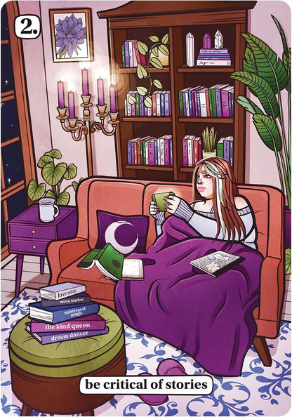 Chubby Witch's Night In: A 44-Card Oracle Deck and Guidebook - Oneness emporium