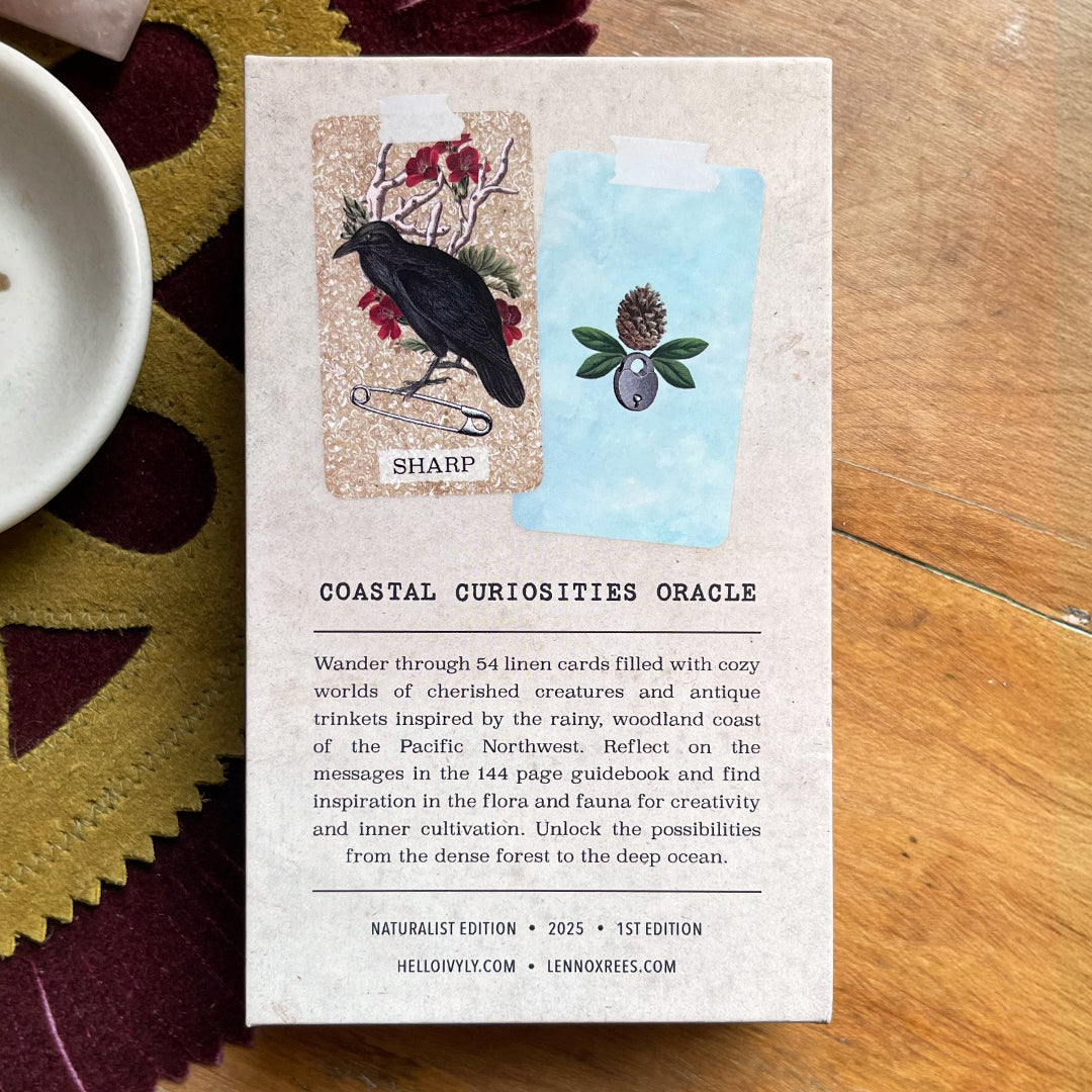 Coastal Curiosities Oracle Deck Naturalist Edition - With expansion pack