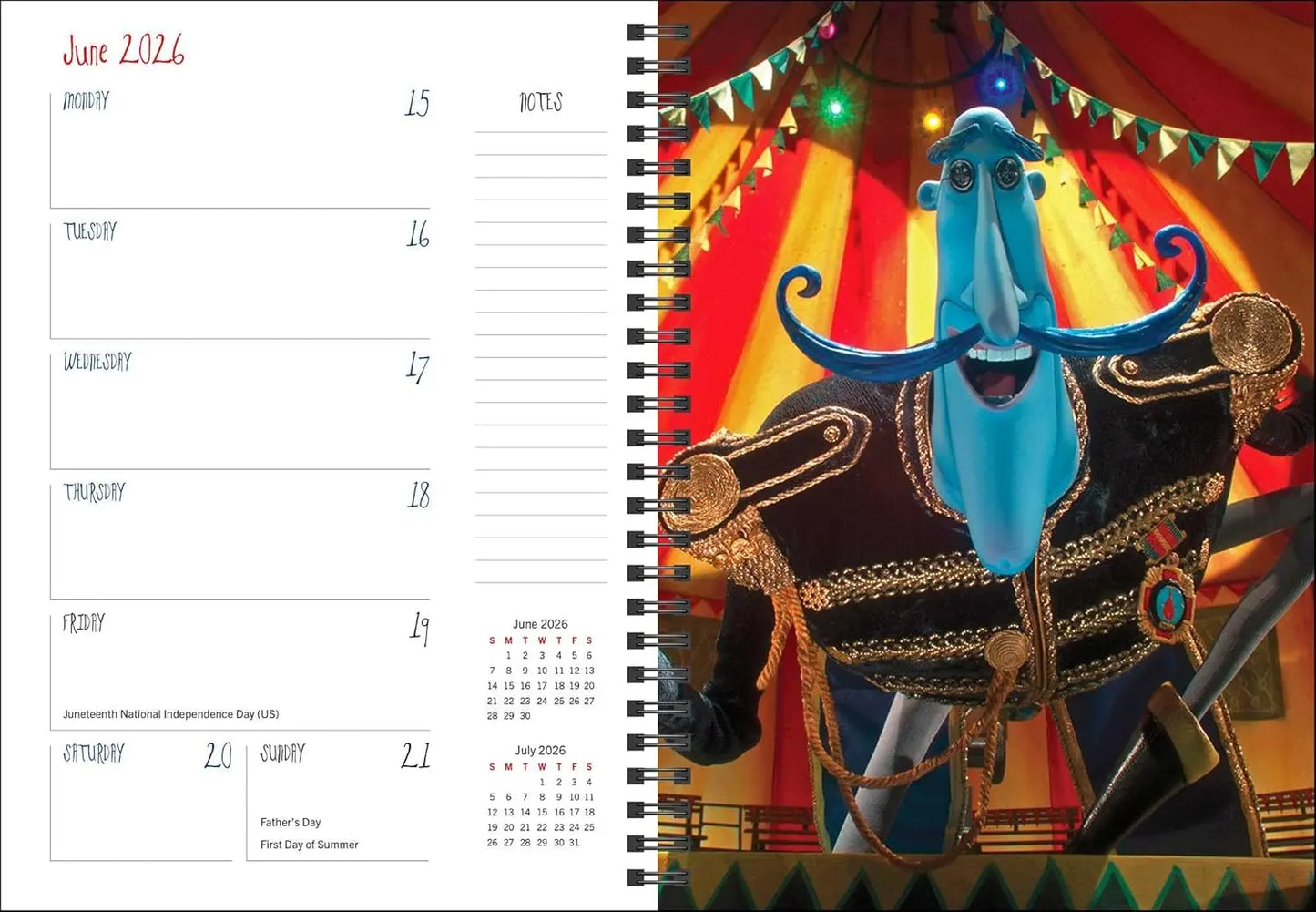 Coraline 2026 Planner Calendar (Includes Stickers) - Oneness emporium