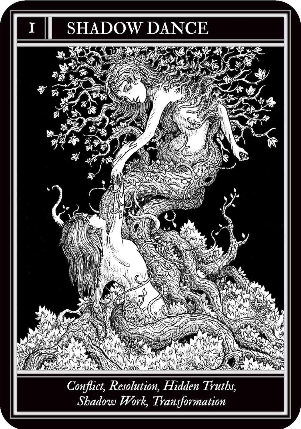 Coven Oracle deck by Fiona Horne with illustrated witchcraft themed oracle cards and guidebook.