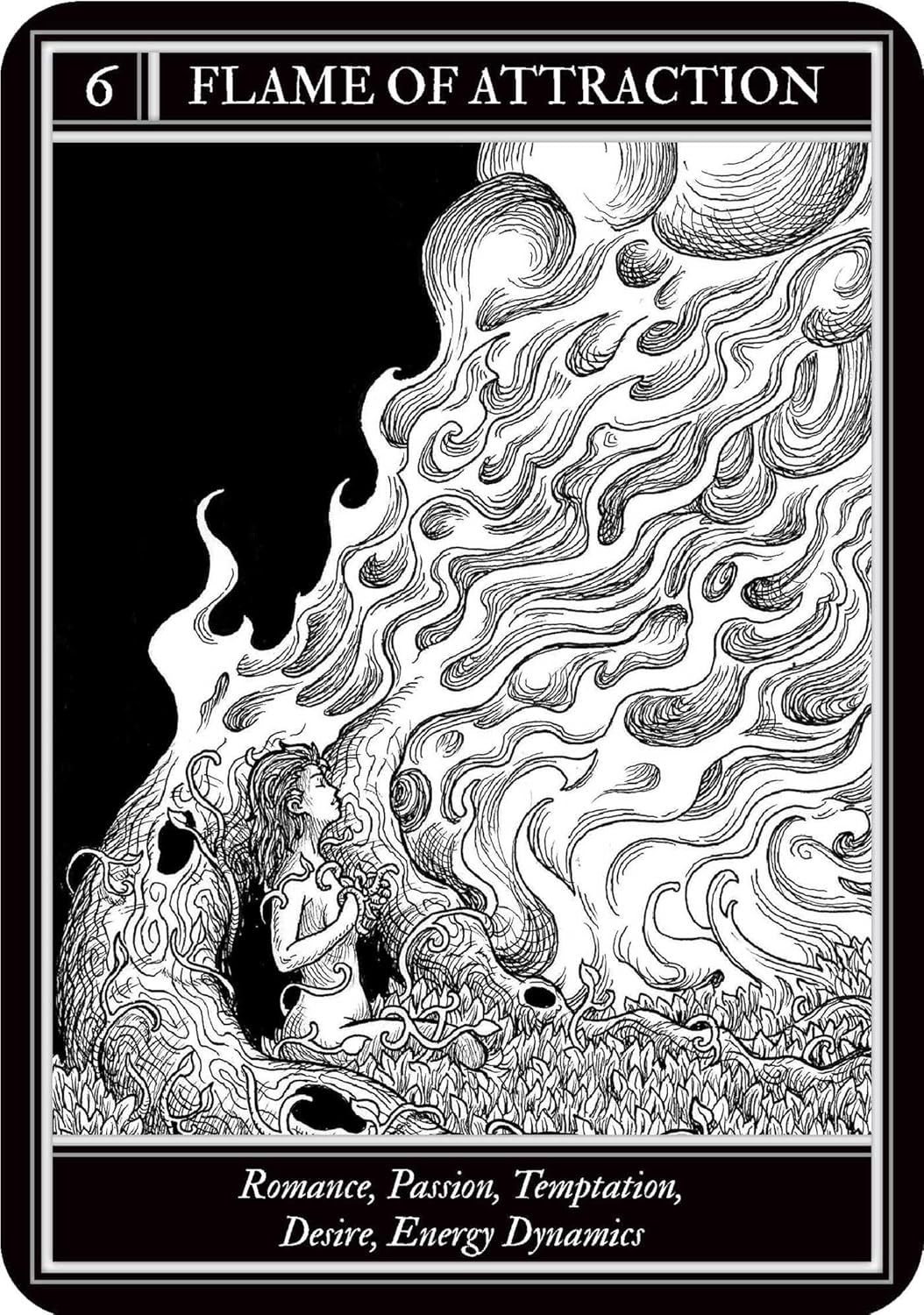 Coven Oracle deck by Fiona Horne with illustrated witchcraft themed oracle cards and guidebook.