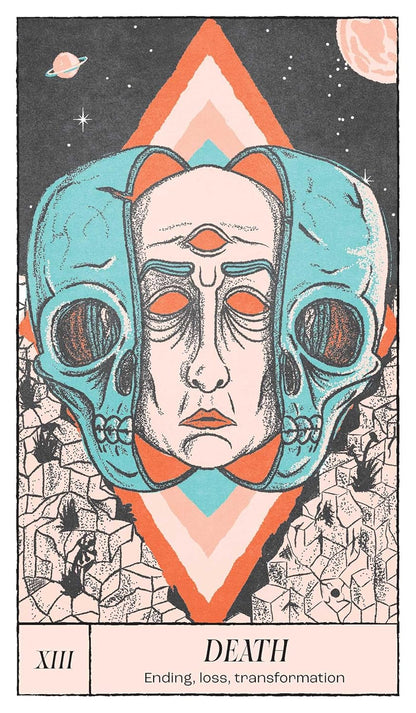 Crossed Destinies Tarot Deck & Guidebook Modern marseille by rockpool. Available at Oneness Emporium