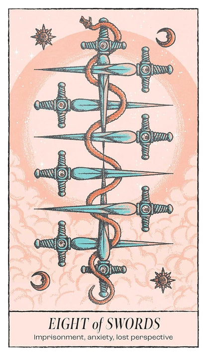 Crossed Destinies Tarot Deck & Guidebook Modern marseille by rockpool. Available at Oneness Emporium