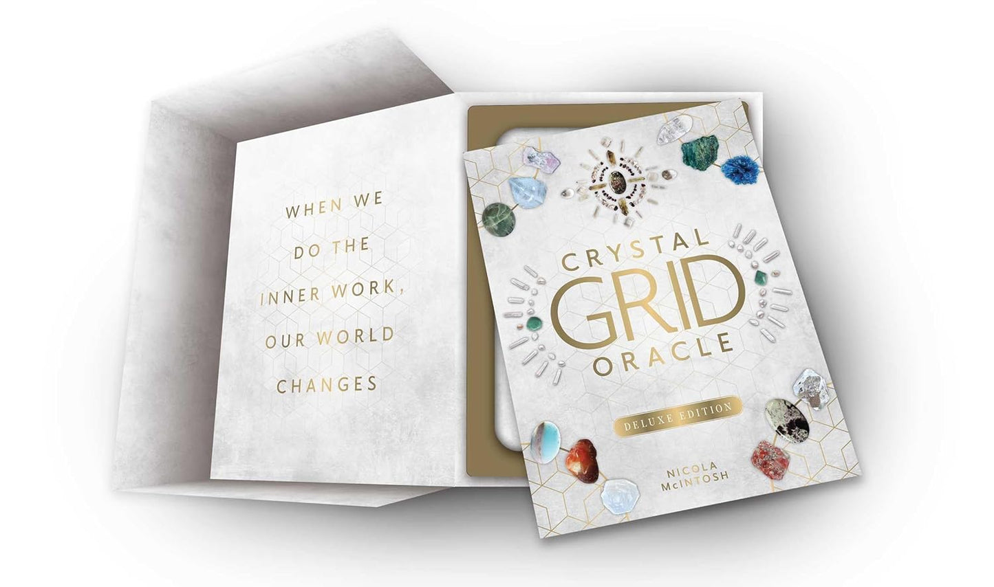 Crystal Grid Oracle - Deluxe Edition: Spiritual guidance using nature's tools