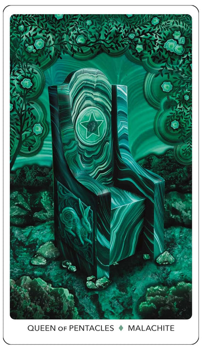Crystal Keys tarot Dina Roseburg and Amalia Drewes. Published by Weiser books, Available at Oneness Emporium