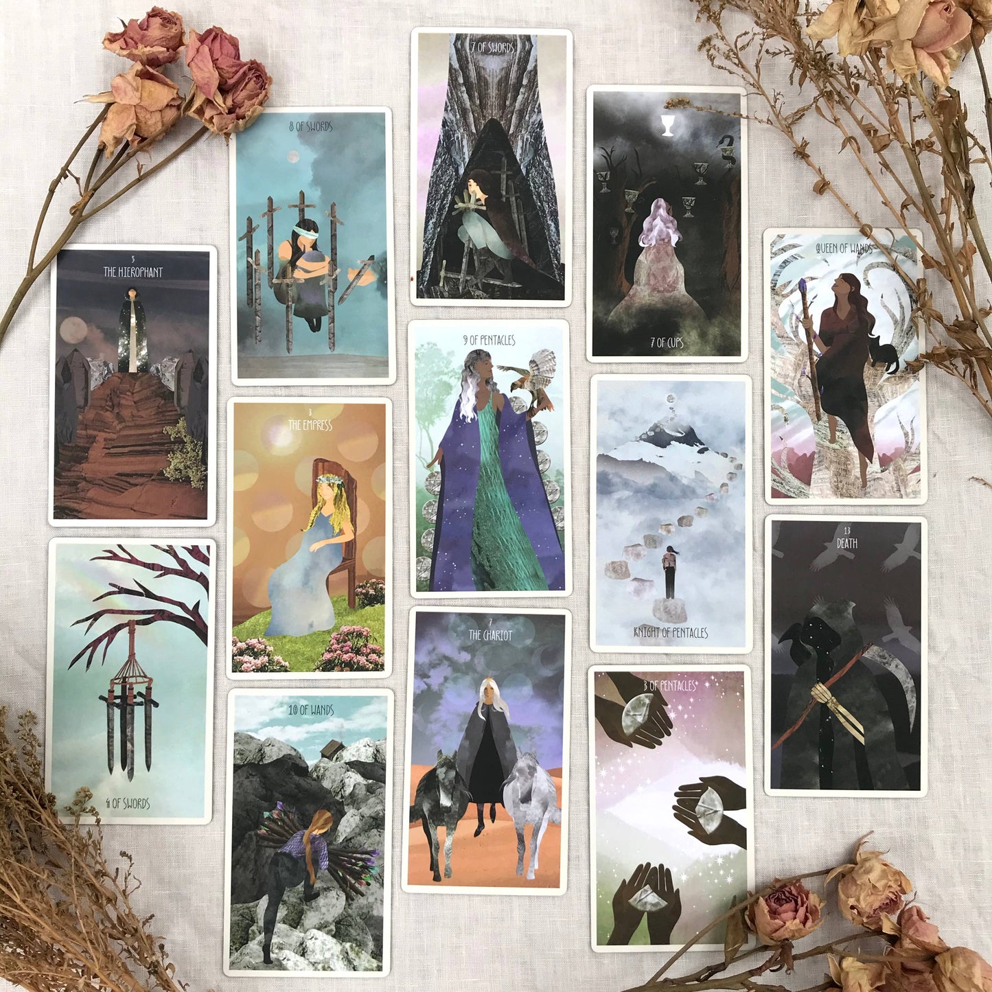Star Seeker Tarot deck with whimsical artwork and intuitive tarot symbolism