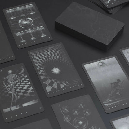 The Black Tarot Modern Tarot Cards Deck - Oneness emporium