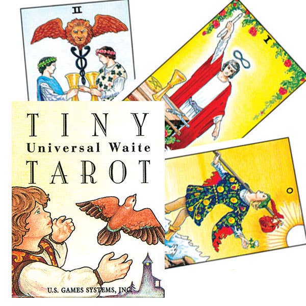 Tiny Universal Waite Tarot Cards — US Games Systems