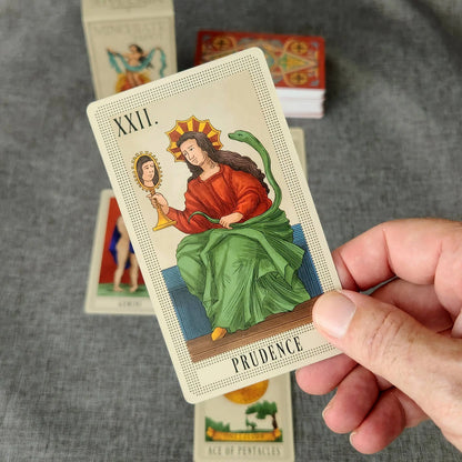 Minchiate Historical Tarot Cards Deck - Da Brigh - Oneness emporium