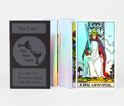 Holo Tarot | Holographic Tarot Deck & Guide | Made in USA | - Oneness emporium