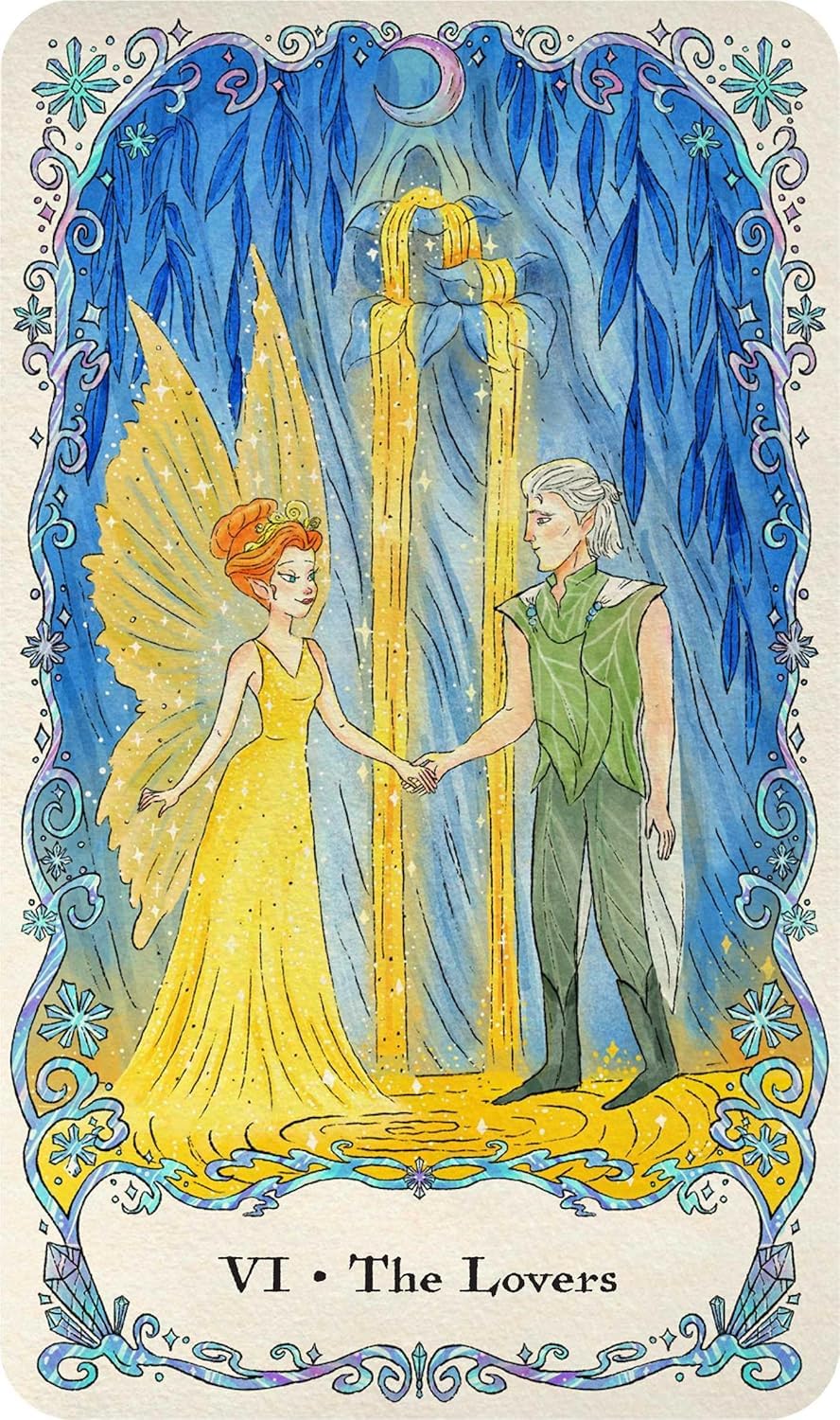 Disney fairies tarot deck and guidebook by Titan books . Available at Oneness Emporium 