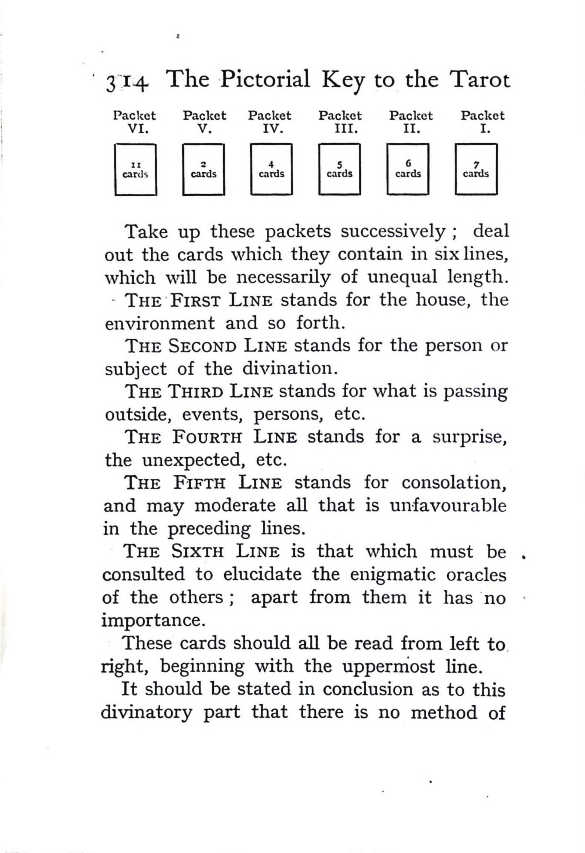 Pictorial Key to the Tarot 1911 facsimile hardcover book with original Rider Waite illustrations