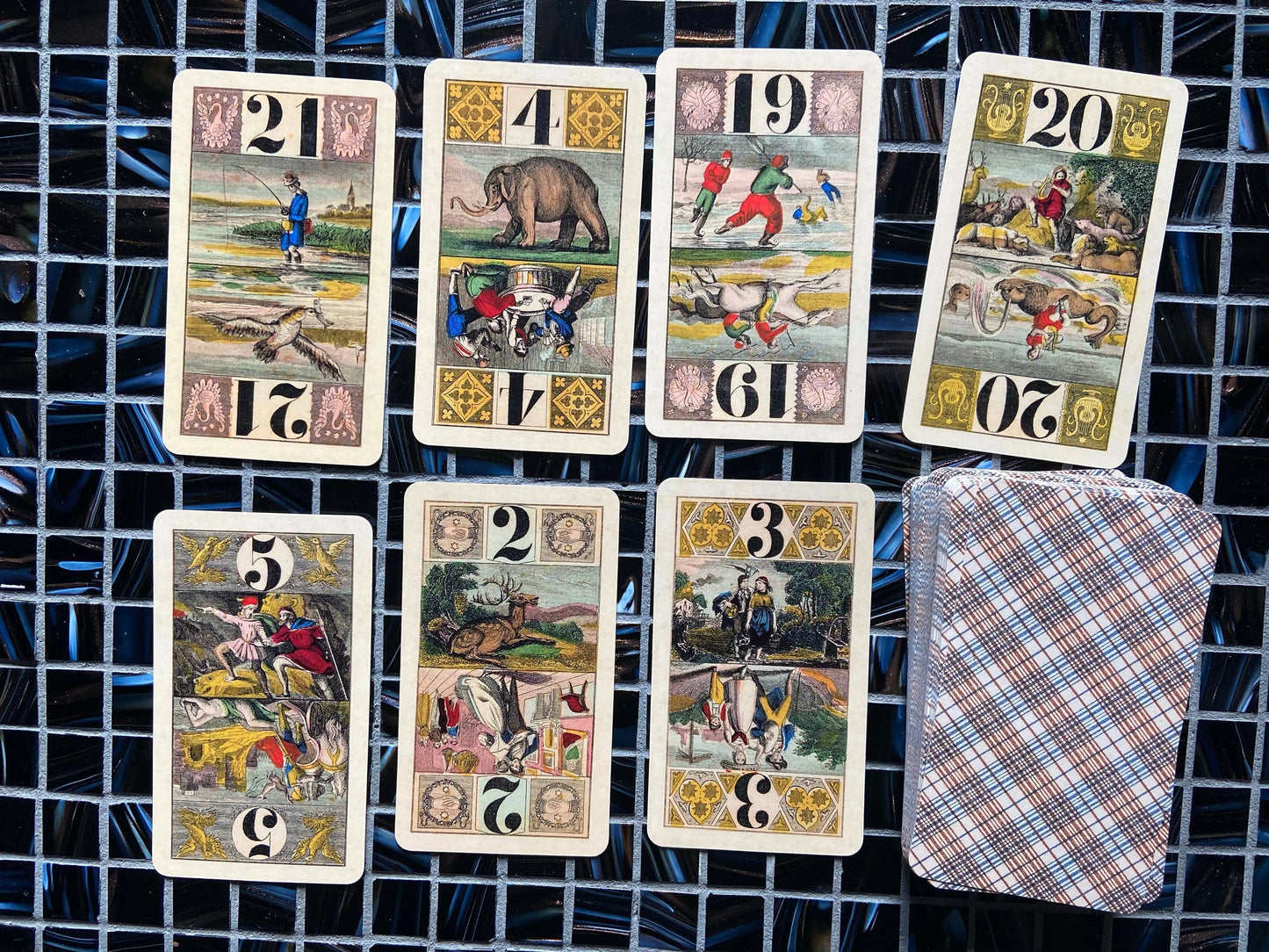 German Tarot Deck – Tarot Allemand à deux têtes, Der Taroc (Advanced Readers)