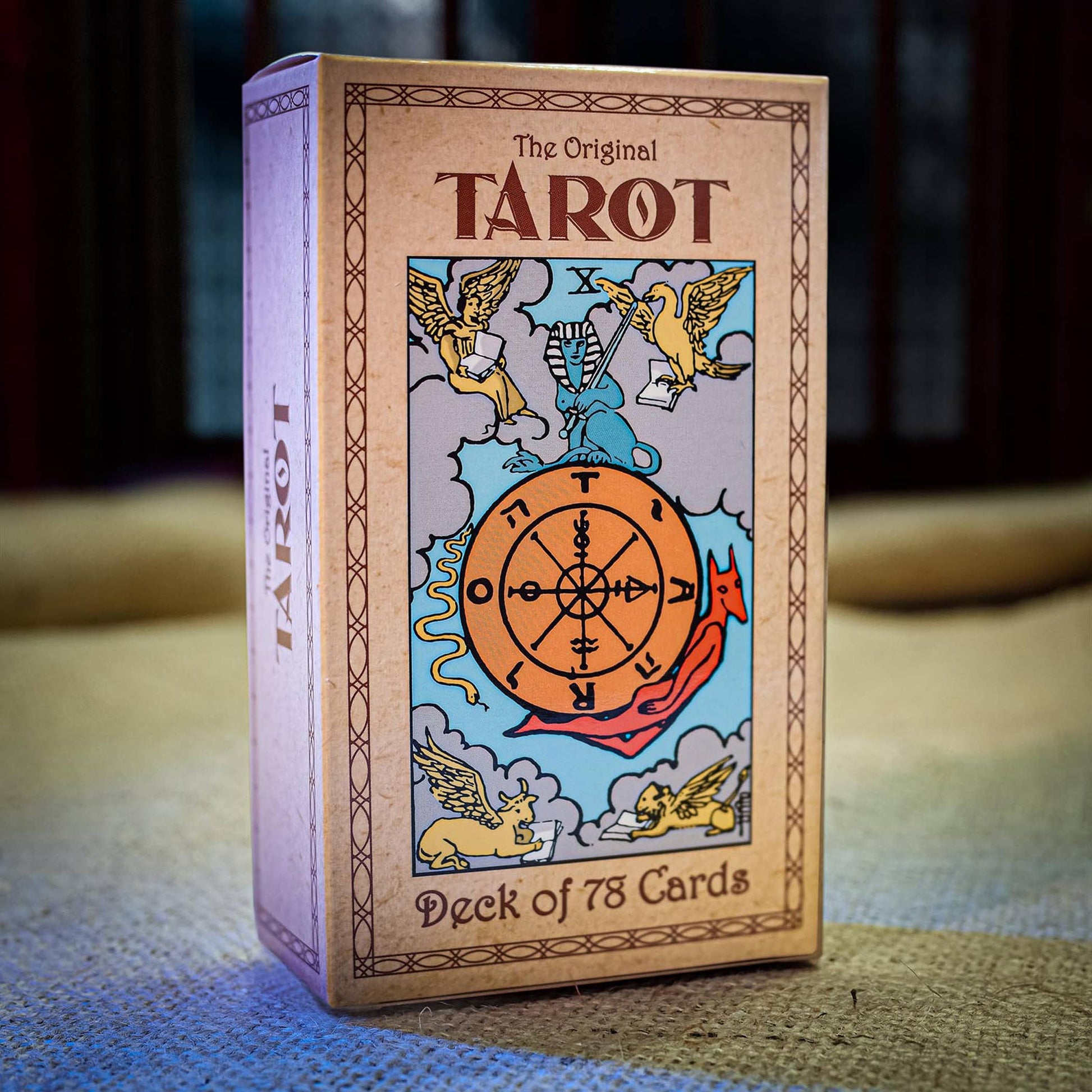 Original Tarot cards deck with simple symbolic design alternative to Rider Waite tarot