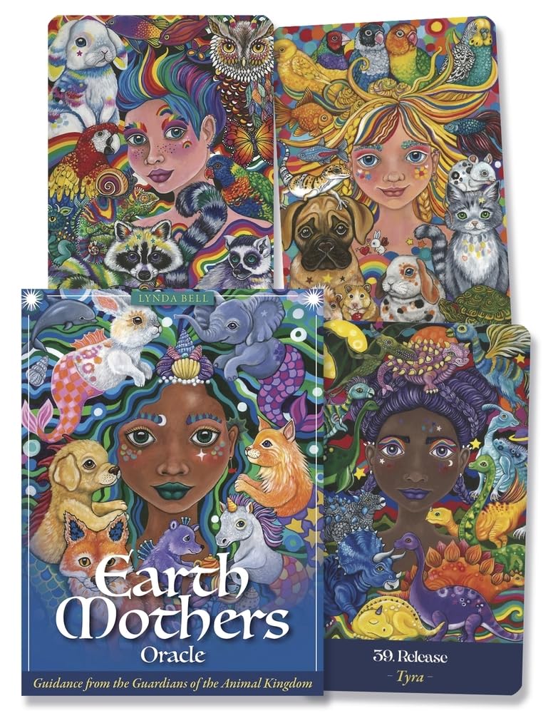 Earth Mothers Oracle: Guidance from the Guardians of the Animal Kingdom - 45 cards & 120pp guidebook