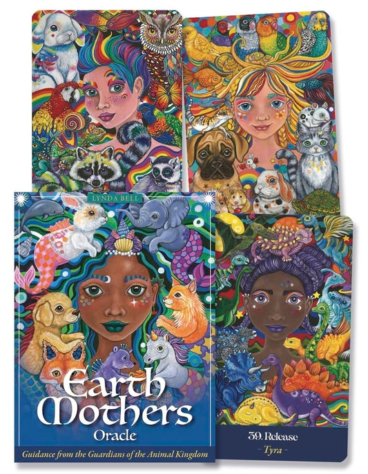 Earth Mothers Oracle: Guidance from the Guardians of the Animal Kingdom - 45 cards & 120pp guidebook