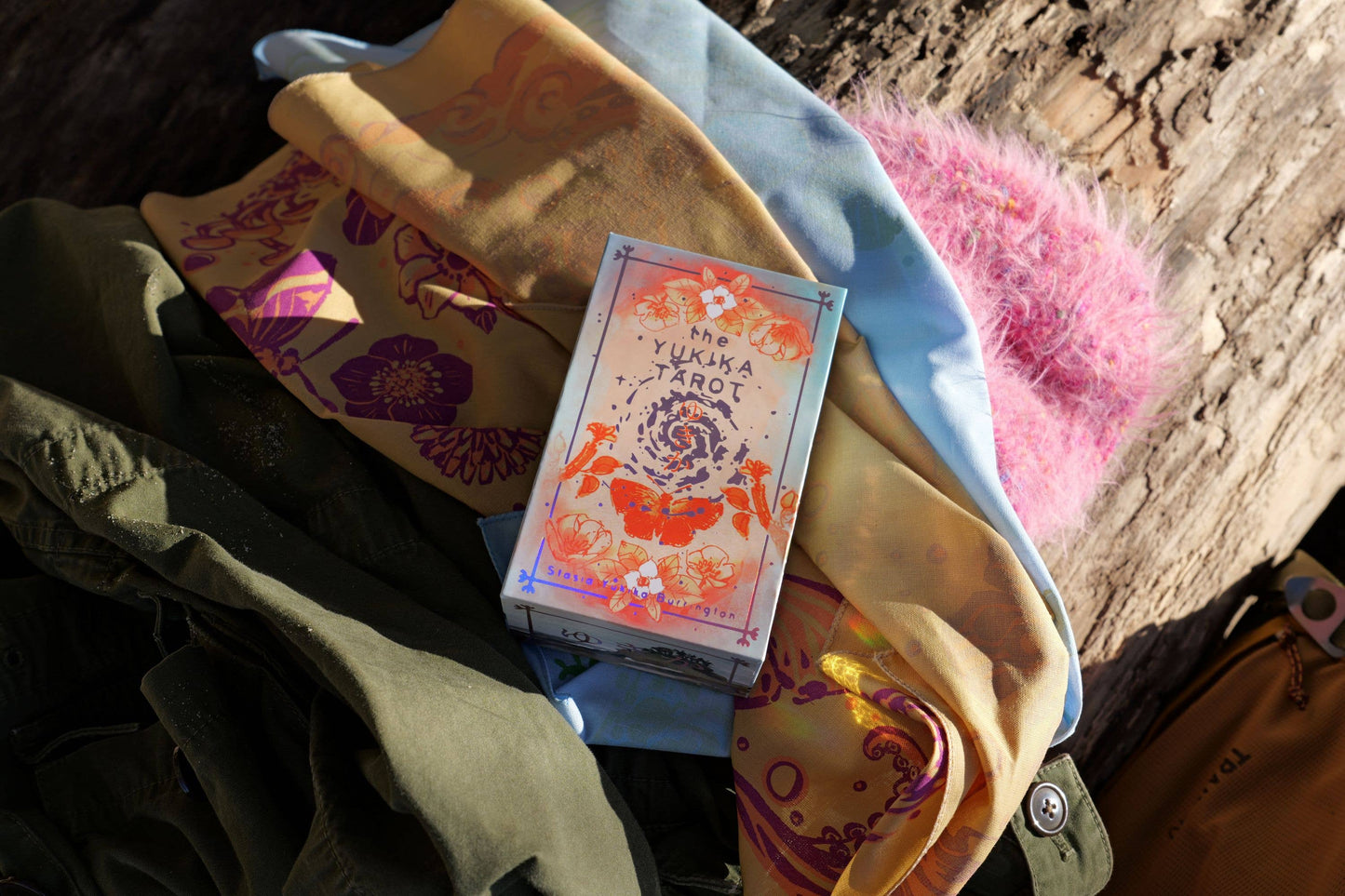 Yukika Tarot deck by Stasia Burrington with soft watercolor artwork and indie tarot aesthetic