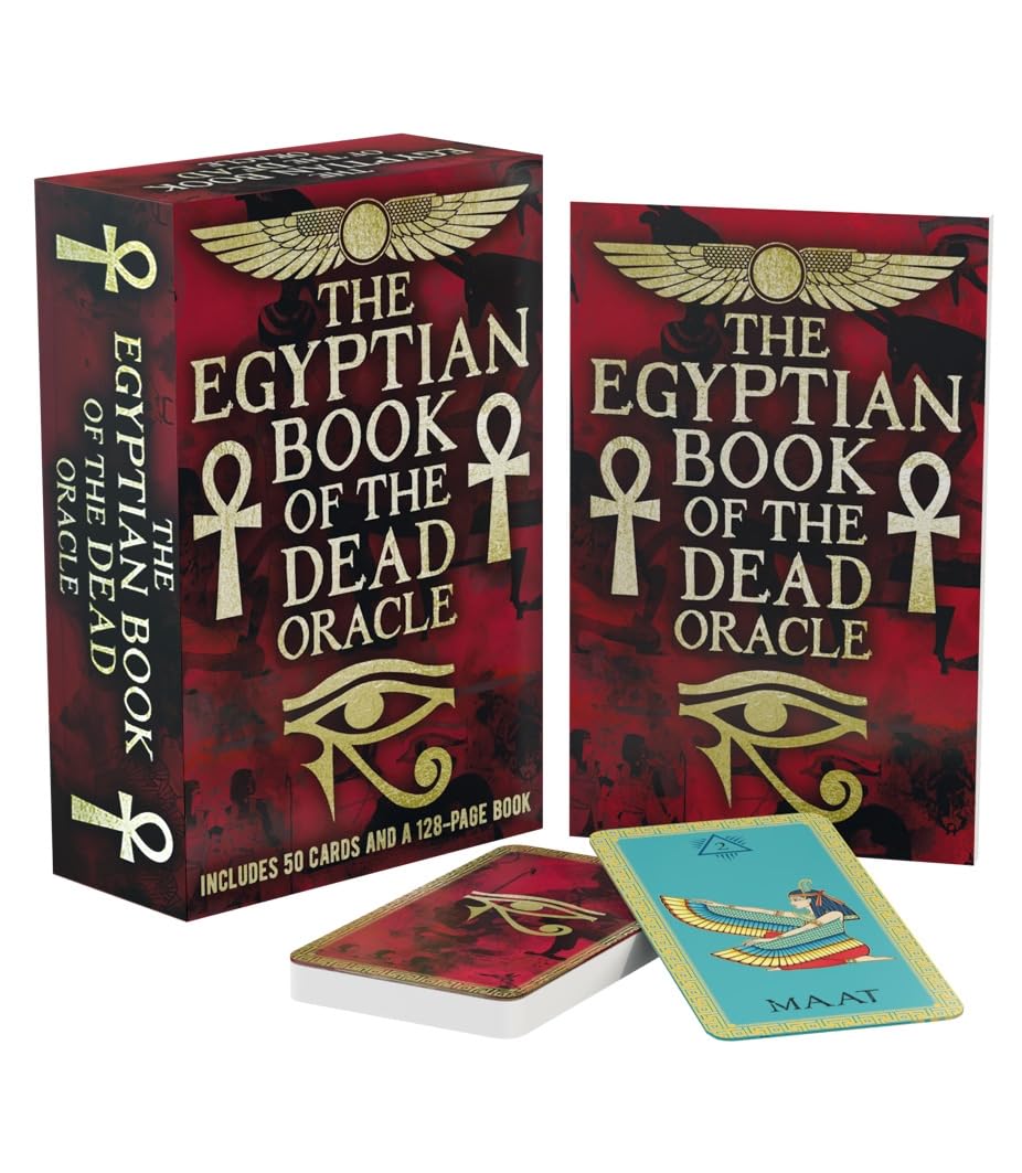 The Egyptian Book of the Dead Oracle: Includes 50 Cards and a 128-page Book (Arcturus Oracle Kits)