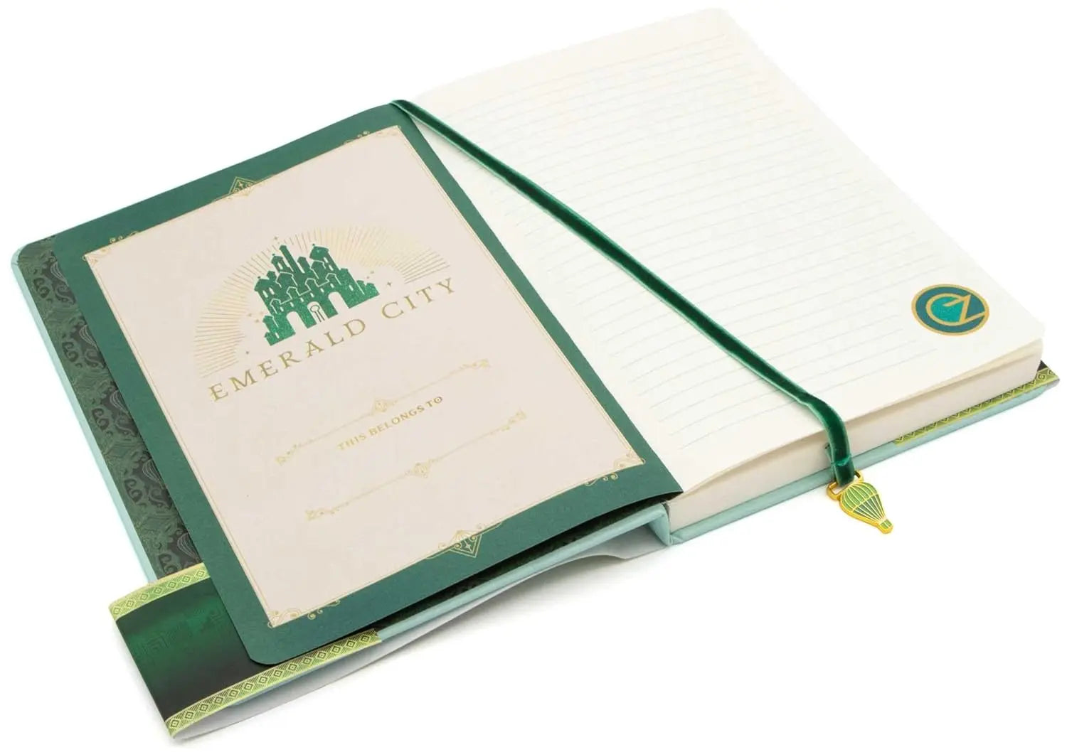 Wicked: Emerald City Journal with Ribbon Charm – Deluxe Wicked-Themed Journal Insight Editions UK