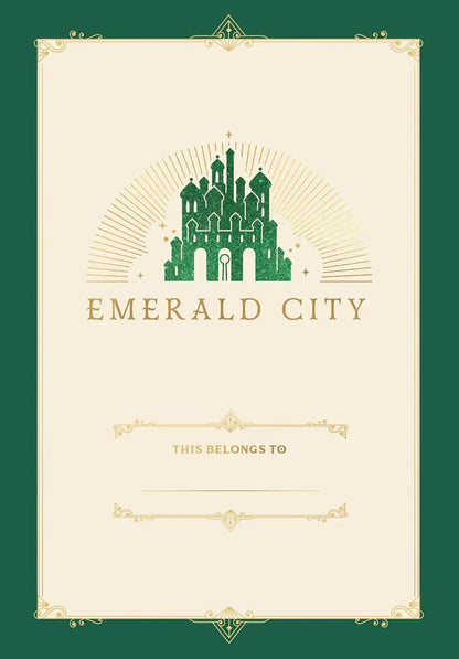 Wicked: Emerald City Journal with Ribbon Charm – Deluxe Wicked-Themed Journal Insight Editions UK