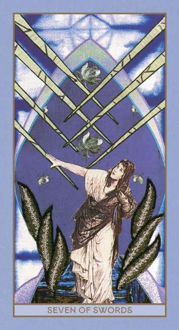 Enchanted Tarot 35th Anniversary Edition by Amy Zerner and Monte Farber with 78 illustrated cards, velvet pouch, 232-page guidebook and keepsake box.