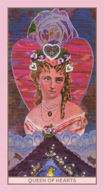 Enchanted Tarot 35th Anniversary Edition by Amy Zerner and Monte Farber with 78 illustrated cards, velvet pouch, 232-page guidebook and keepsake box.