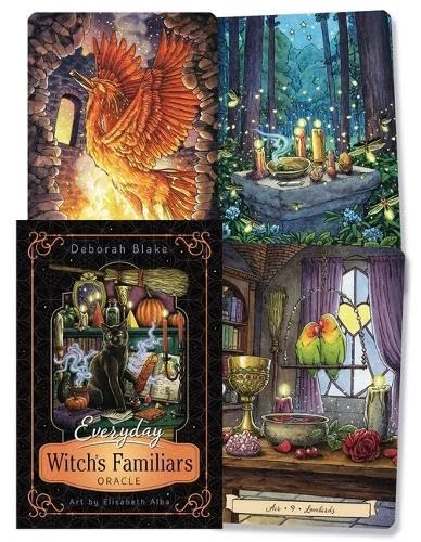 Everyday Witch's Familiars Oracle: A 36-Card Oracle Deck & 120-Page, Color Guidebook