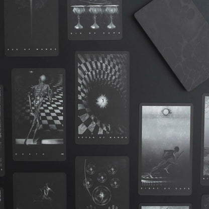 The Black Tarot Modern Tarot Cards Deck - Oneness emporium