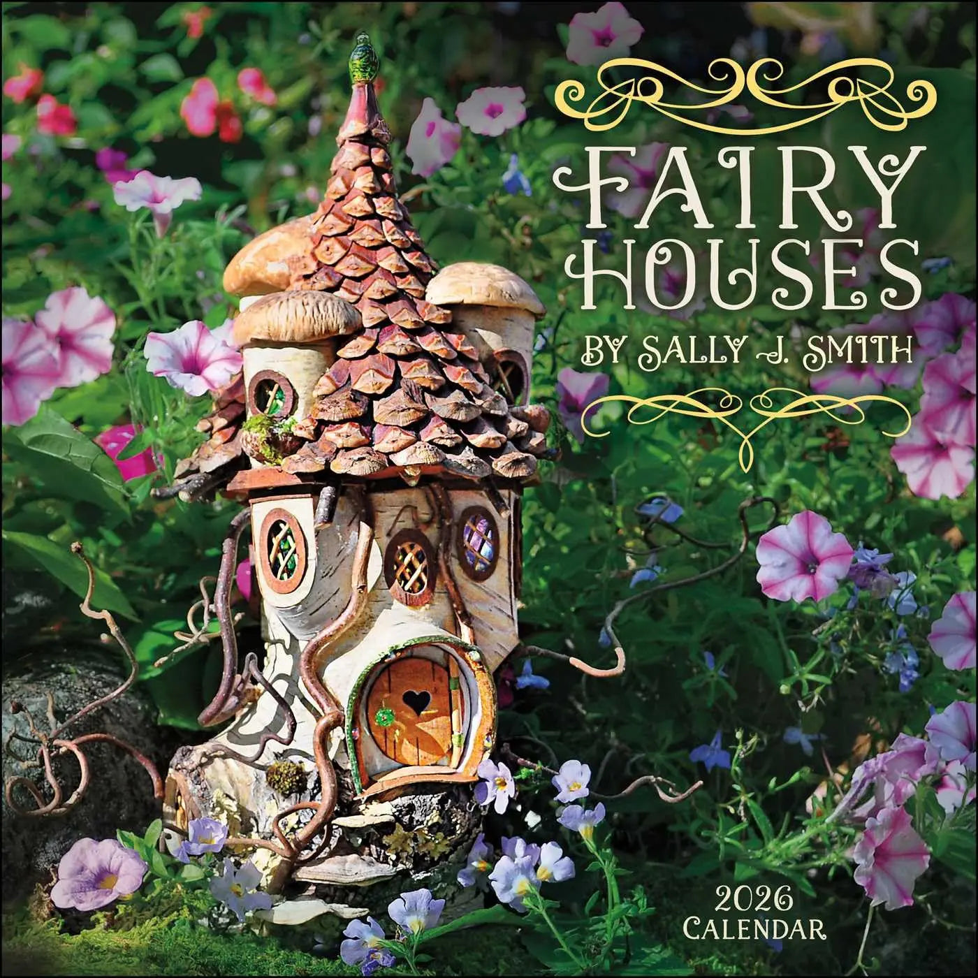 Fairy Houses 2026 Wall Calendar - Oneness emporium
