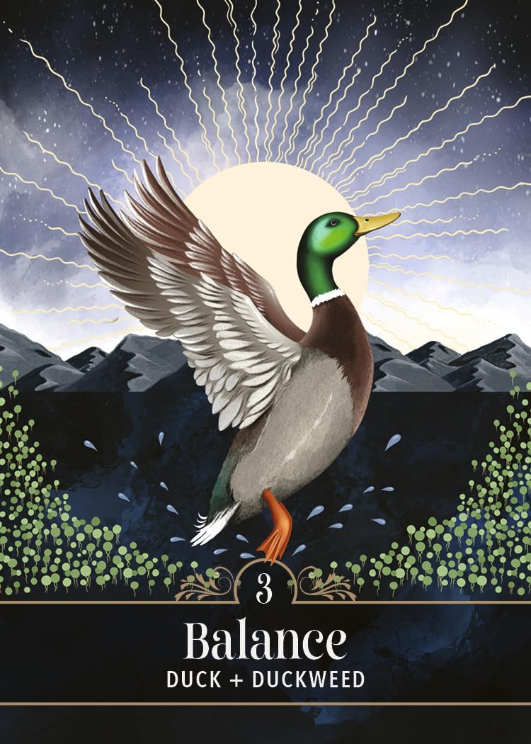 Familiar Magic Pocket Oracle deck with animal and plant familiar symbolism UK