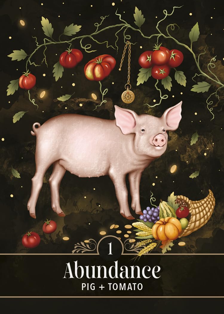 Familiar Magic Pocket Oracle deck with animal and plant familiar symbolism UK