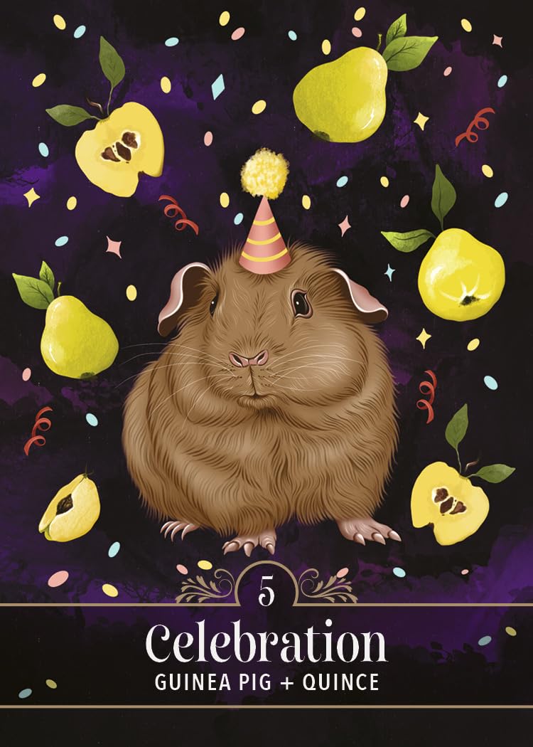 Familiar Magic Pocket Oracle deck with animal and plant familiar symbolism UK