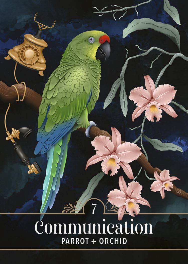 Familiar Magic Pocket Oracle deck with animal and plant familiar symbolism UK