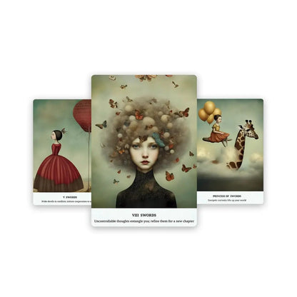 First Aid for Broken Hearts Tarot: Compassionate Insight for Solace and Guidance through Healing (78 Full-Color Cards and 98-Page Full-Color Guidebook) - Oneness emporium