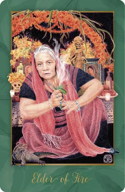 Gaian Tarot 2nd Edition by Joanna Powell Colbert featuring earth-centred artwork, nature symbolism and a full-colour guidebook.
