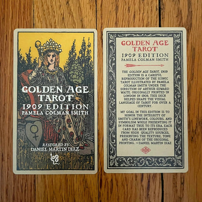 Golden Age 1909 Tarot Deck - Oneness emporium
