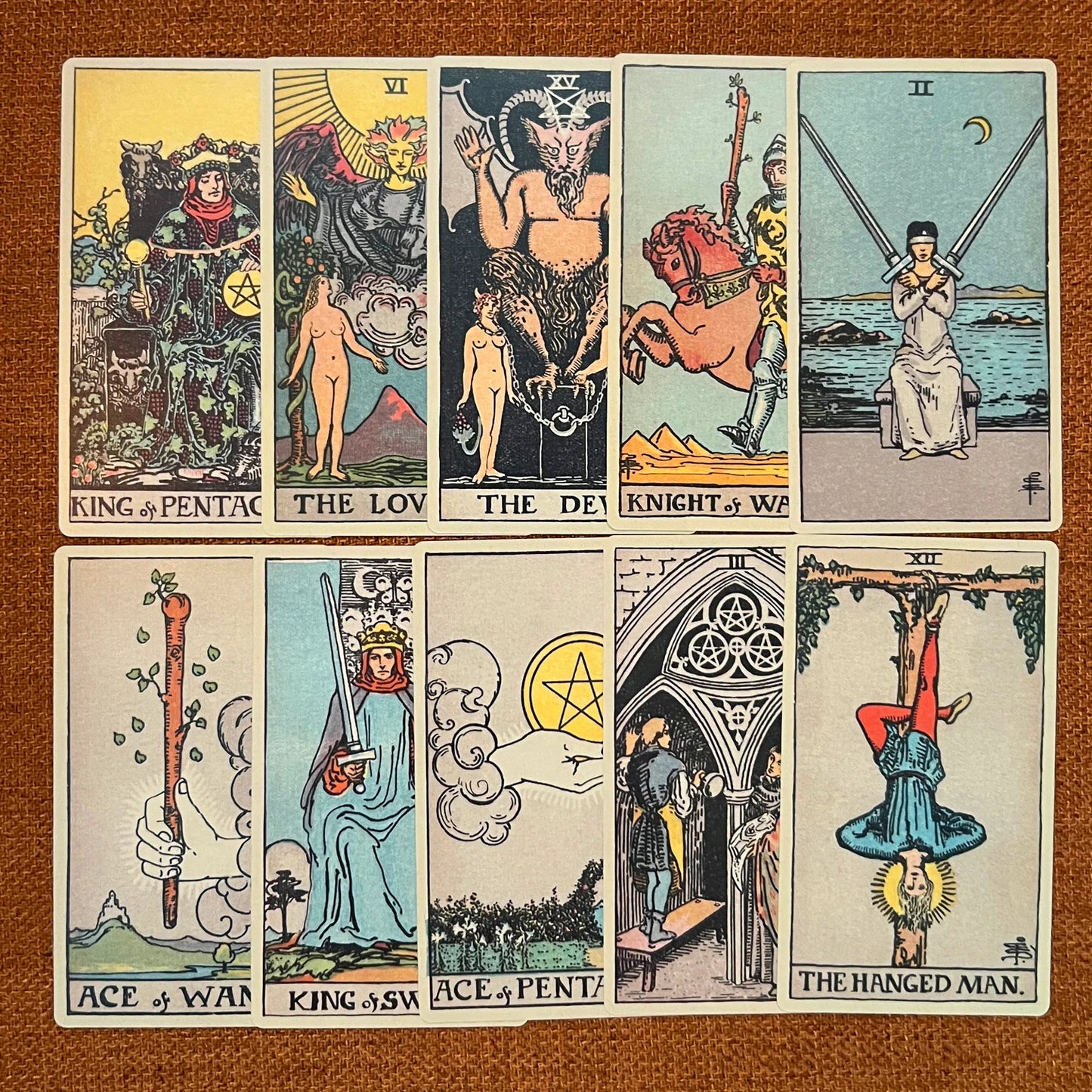 Golden Age 1909 Tarot Deck