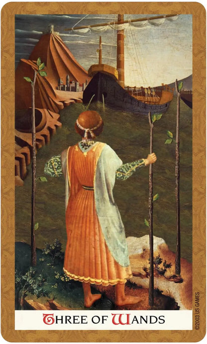 Golden Tarot Linen Edition by Kat Black featuring gold edged tarot cards and fine art collage imagery.