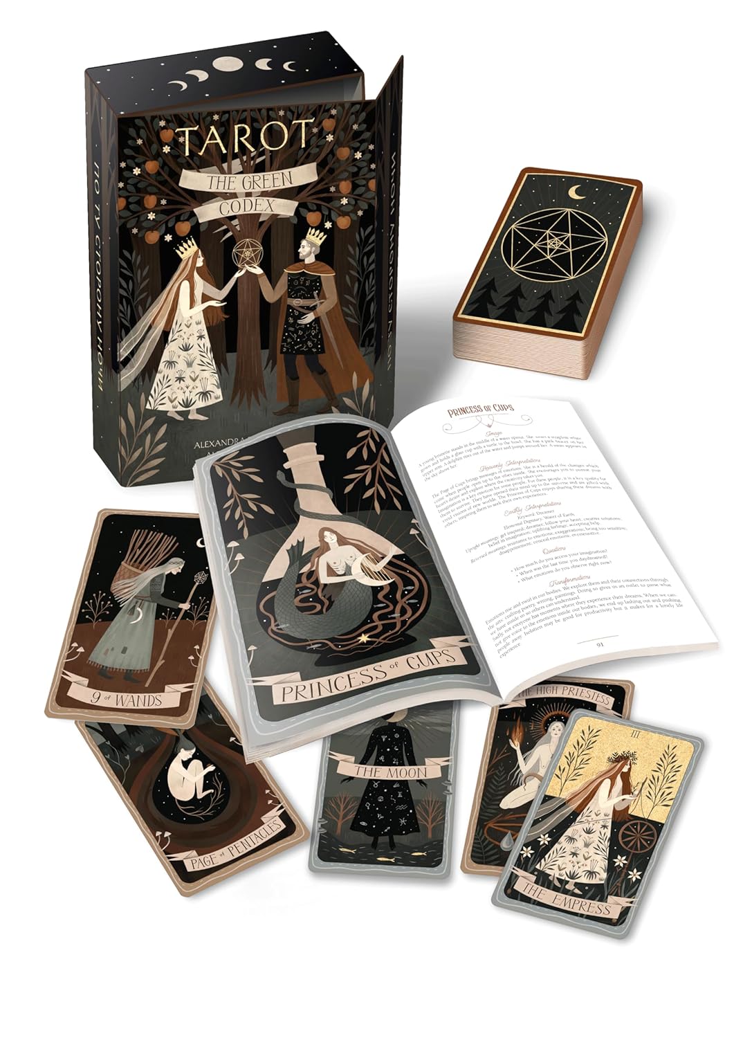 Green Codex Tarot Kit - Oneness emporium