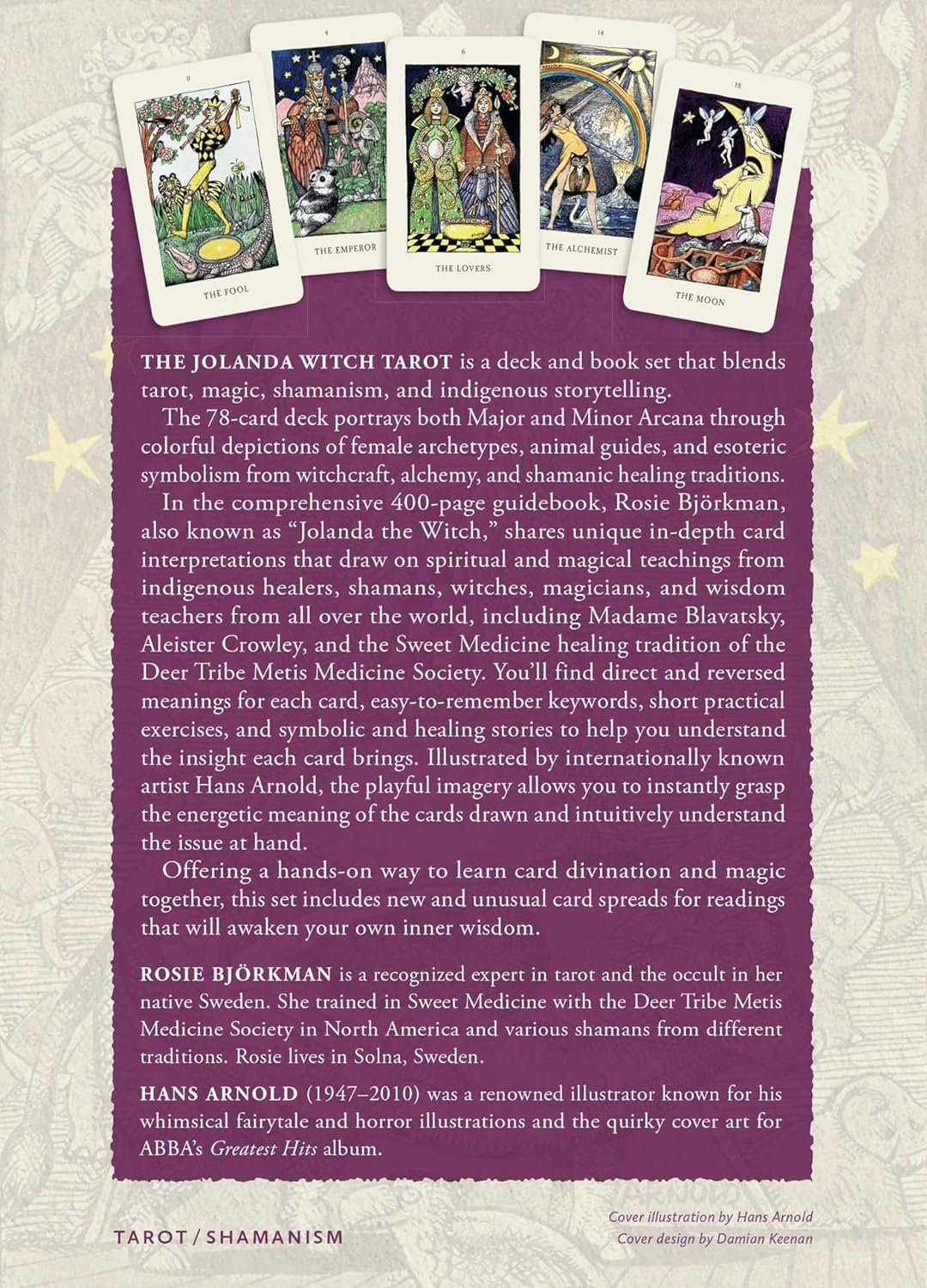 The Jolanda Witch Tarot: The Healing Art of Magic