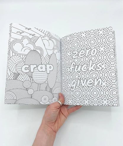 Keep F*cking Calm and Colour On: A Swear Word Colouring Book for Adults - Oneness emporium