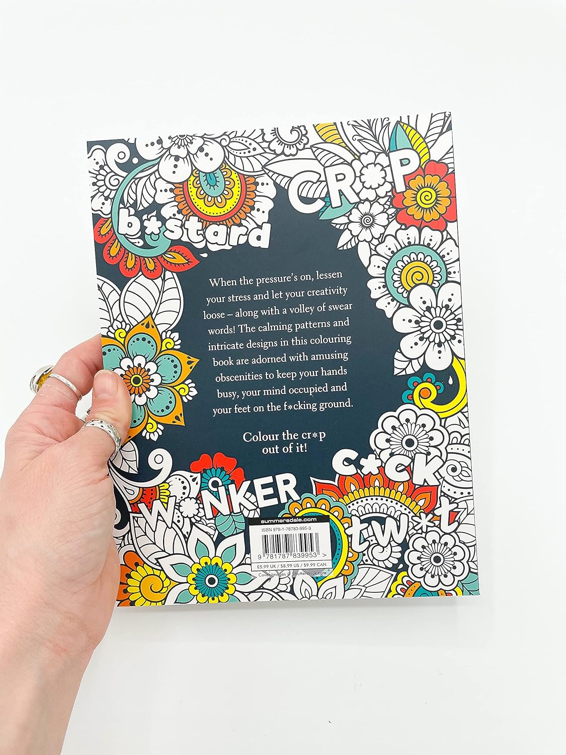 Keep F*cking Calm and Colour On: A Swear Word Colouring Book for Adults