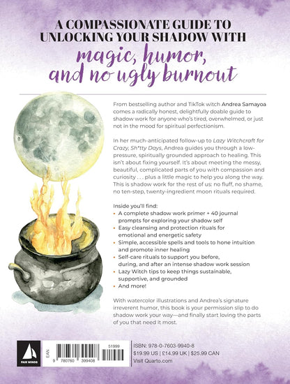 Lazy Witch’s Guide to Shadow Work book for beginners and gentle self-discovery.