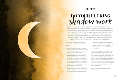 Lazy Witch’s Guide to Shadow Work book for beginners and gentle self-discovery.
