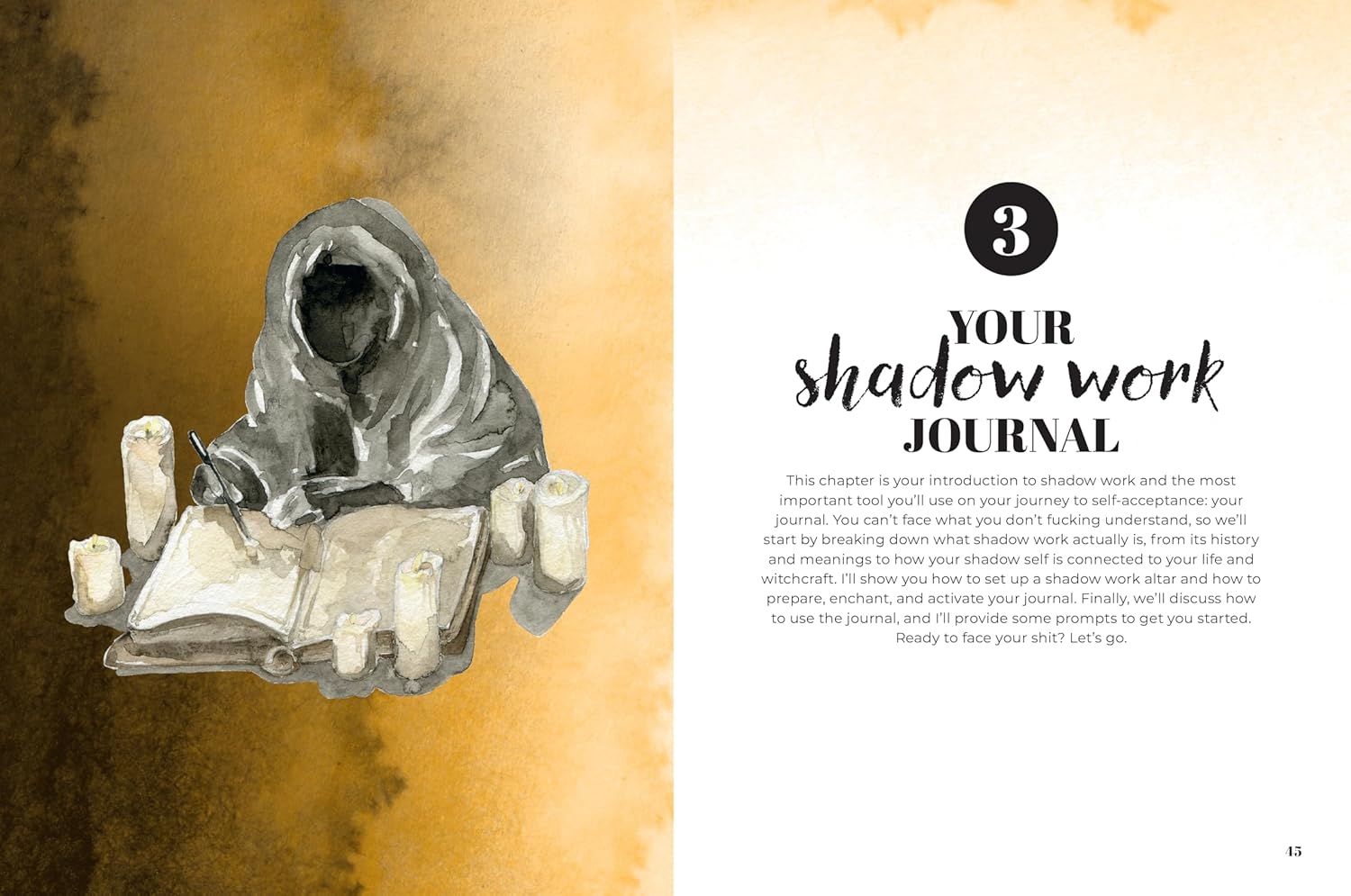 Lazy Witch’s Guide to Shadow Work book for beginners and gentle self-discovery.