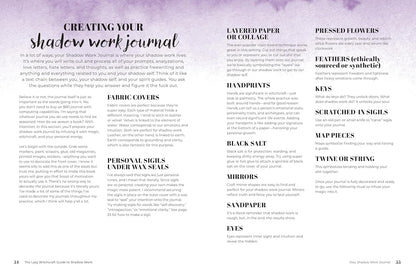Lazy Witch’s Guide to Shadow Work book for beginners and gentle self-discovery.