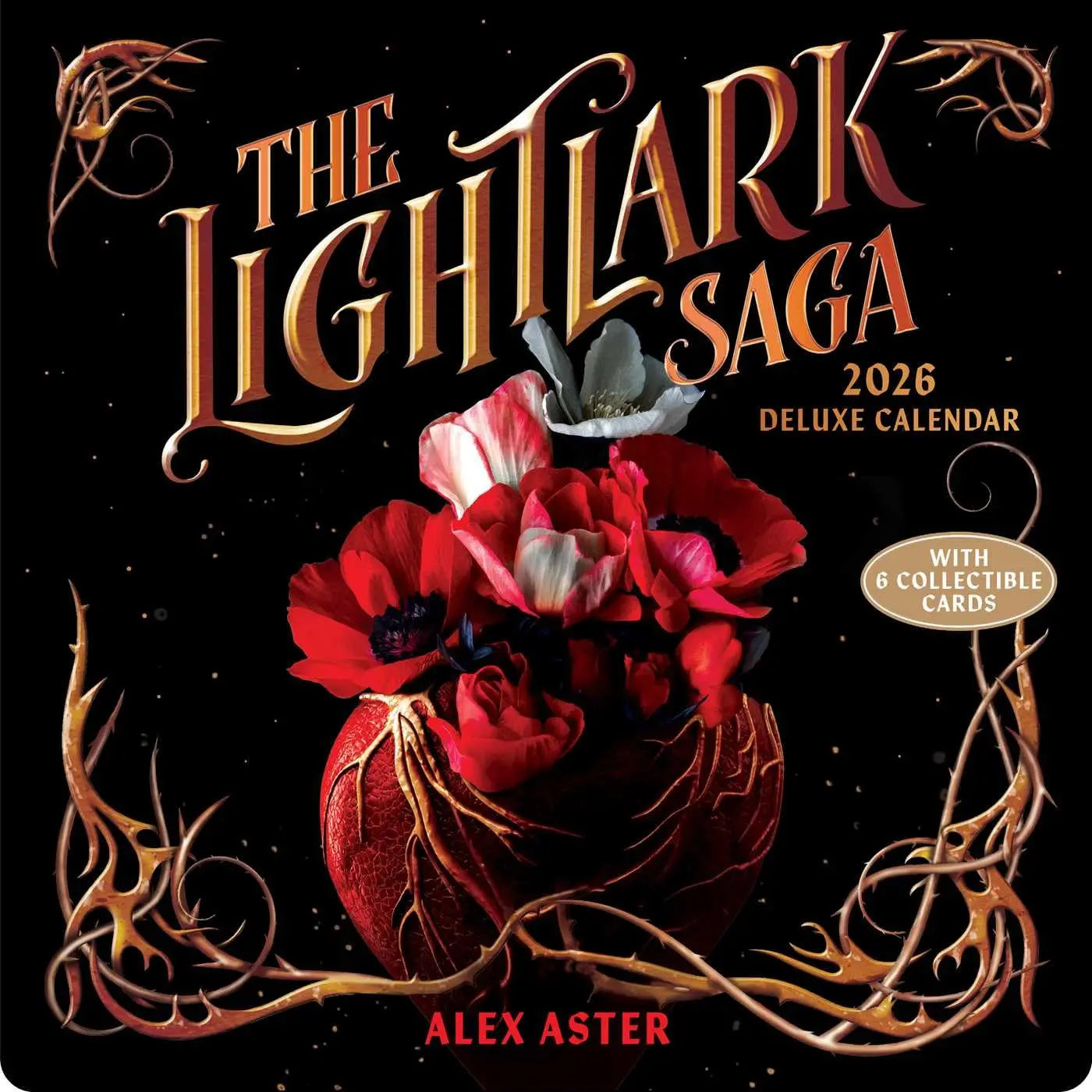 The Lightlark Saga 2026 Deluxe Wall Calendar with 6 Collectible Cards - Oneness emporium