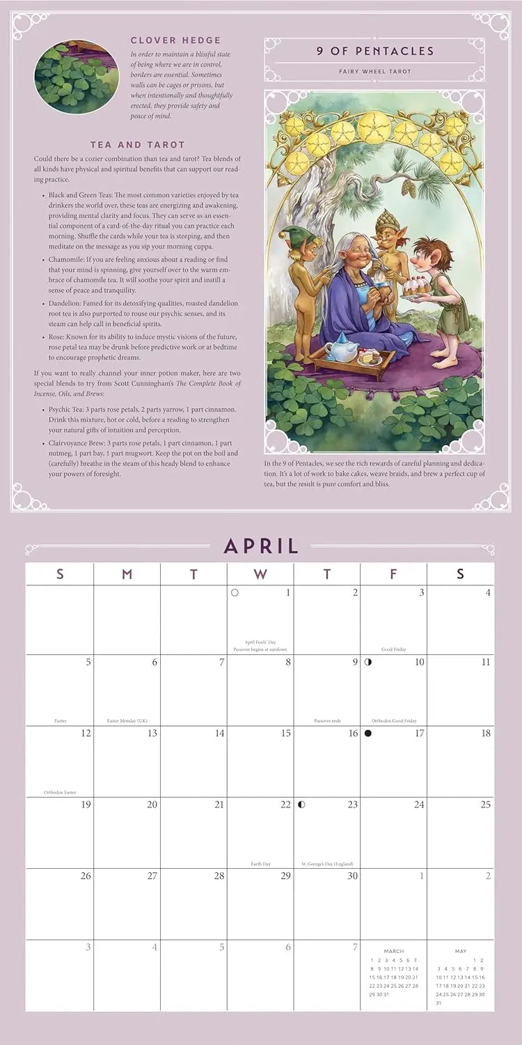 Llewellyn's 2026 Tarot Calendar: Insights, Spreads, and Tips (Llewellyn's 2026 Calendars, Almanacs & Datebooks) - Oneness emporium